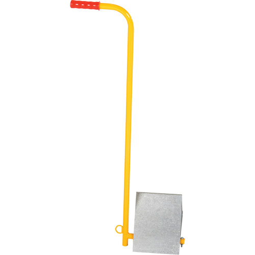 Cale de roues en aluminium avec poign&eacute;e, 7" la x 11-7/8" p x 7-11/16" h Planification Entrepots Molloy