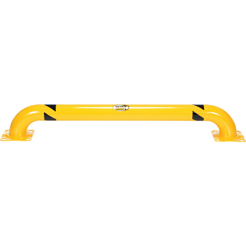 Low Profile Rack Guard, 5.3' W x 0.74' H, Yellow Planification Entrepots Molloy