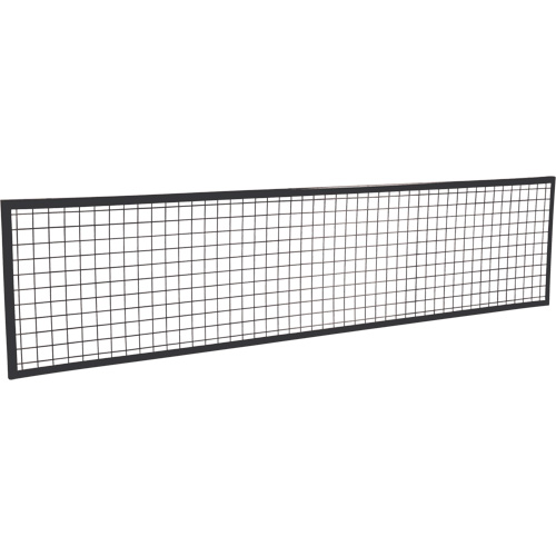 Wire Mesh Partition Panel, 2' H x 8' W Planification Entrepots Molloy