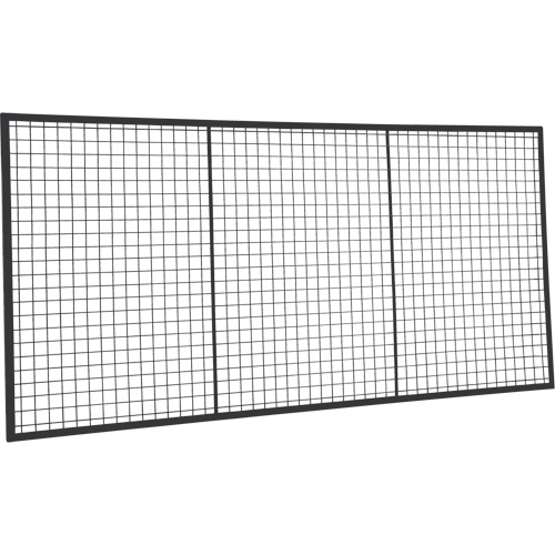 Wire Mesh Partition Panel, 4' H x 8' W Planification Entrepots Molloy