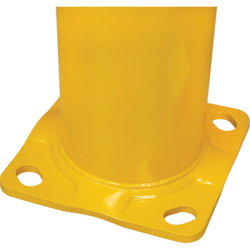 Butoir de s&eacute;curit&eacute;, Acier, 36" h x 5-1/2" la, Jaune Planification Entrepots Molloy