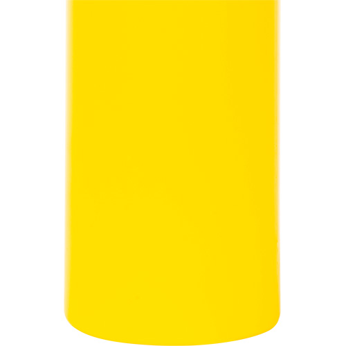 Capuchon en poly&eacute;thyl&egrave;ne pour borne de protection, 4-1/2" dia. x 52" l, Rouge/Jaune Planification Entrepots Molloy
