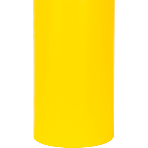 Capuchon en poly&eacute;thyl&egrave;ne pour borne de protection, 6-5/8" dia. x 52" l, Rouge/Jaune Planification Entrepots Molloy