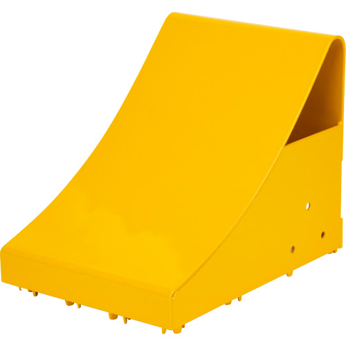Cales-roue pour la glace, Acier, Jaune, 8-1/16" la x 10-5/8" p x 8-13/16" h Planification Entrepots Molloy