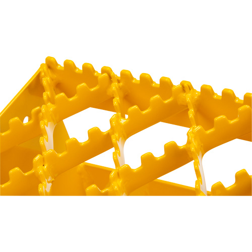 Cales-roue pour la glace, Acier, Jaune, 8-1/16" la x 10-5/8" p x 8-13/16" h Planification Entrepots Molloy