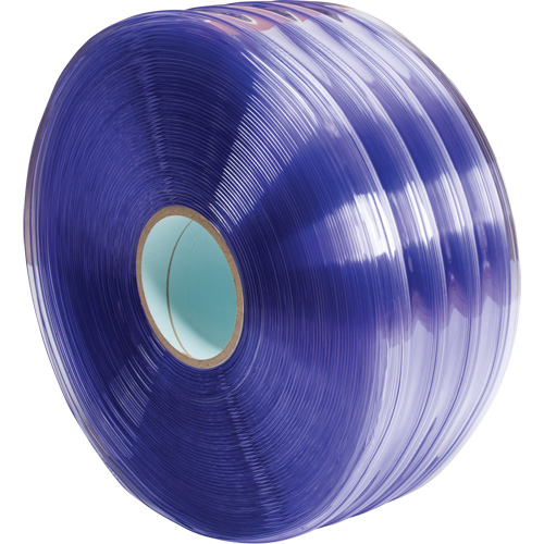 Ribbed Strip Curtain, 164' x 8" x 0.08" Planification Entrepots Molloy