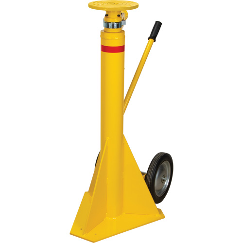 100,000 lbs. Static Capacity Ratchet Trailer Jack, 20 tons Lift Capacity Planification Entrepots Molloy
