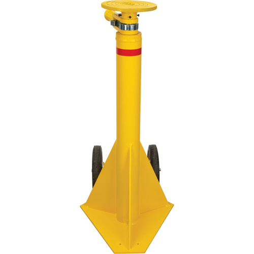 100,000 lbs. Static Capacity Ratchet Trailer Jack, 20 tons Lift Capacity Planification Entrepots Molloy