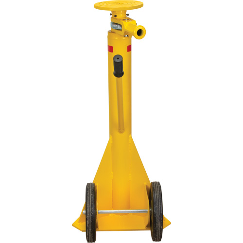 100,000 lbs. Static Capacity Ratchet Trailer Jack, 20 tons Lift Capacity Planification Entrepots Molloy