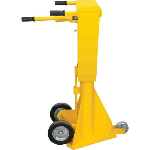 100,000 lbs. Static Capacity Ratchet Beam Trailer Jack, 20 tons Lift Capacity Planification Entrepots Molloy