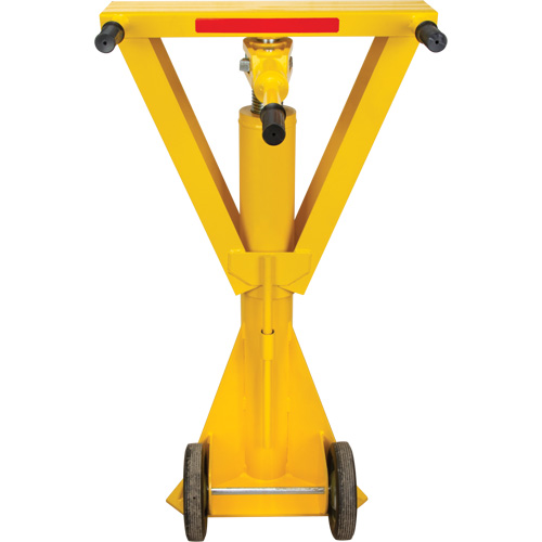 100,000 lbs. Static Capacity Ratchet Beam Trailer Jack, 20 tons Lift Capacity Planification Entrepots Molloy