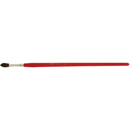 Round Marking Paint Brush, 9/32" Brush Width, Camel Hair, Wood Handle Planification Entrepots Molloy