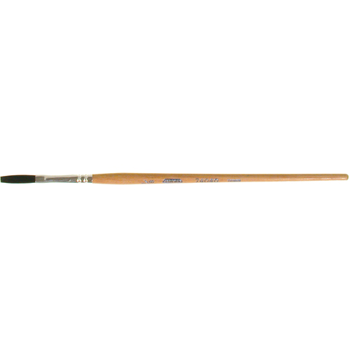 One Stroke Paint Brush, 1/8" Brush Width, Ox Hair, Wood Handle Planification Entrepots Molloy
