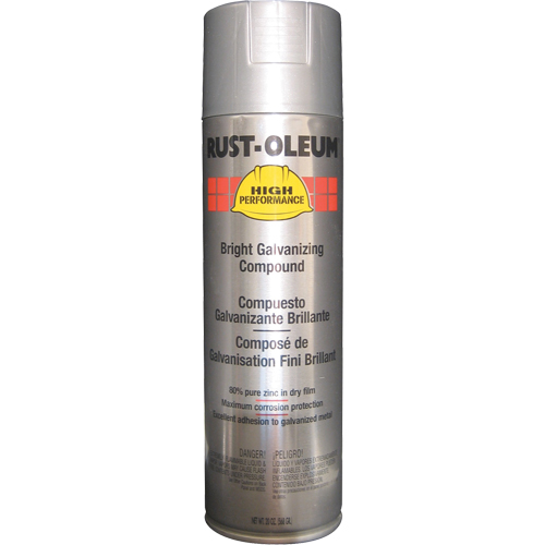 Bright Galvanizing Compound Spray, Aerosol Can Planification Entrepots Molloy
