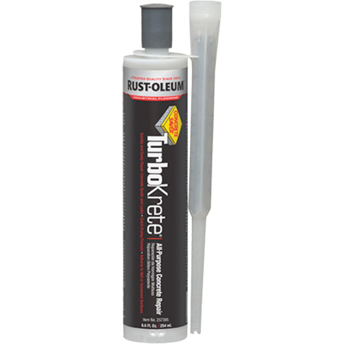 TurboKrete&reg; All-Purpose Epoxy Repair, Cartridge/Tube, Grey Planification Entrepots Molloy