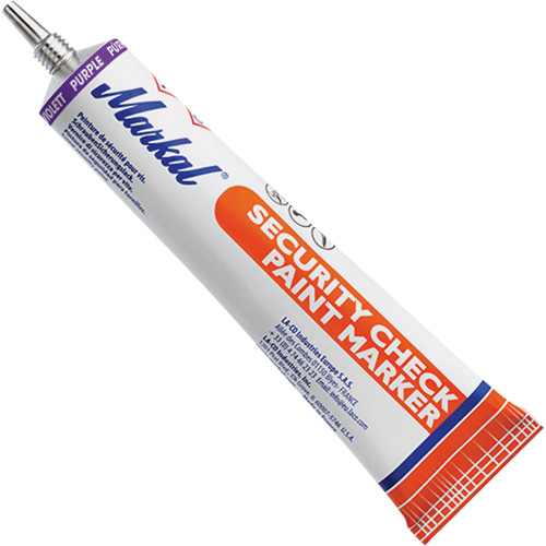 Marqueur de peinture de contr&ocirc;le de s&eacute;curit&eacute;, 1,7 oz, Tube, Mauve Planification Entrepots Molloy