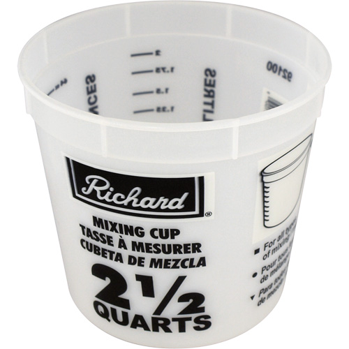 Tasse de m&eacute;lange en plastique Planification Entrepots Molloy