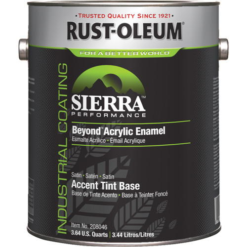 &eacute;mail acrylique Sierra Performance Beyond, Gallon, Base &agrave; teinter Planification Entrepots Molloy