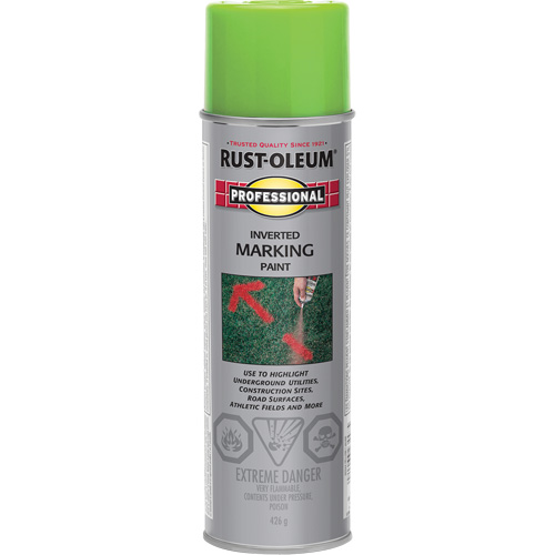 Inverted Marking Paint Spray, Aerosol Can Planification Entrepots Molloy