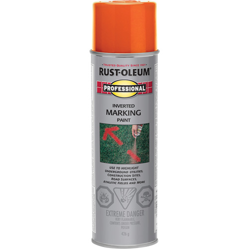 Peinture de marquage renvers&eacute; en a&eacute;rosol, Canette a&eacute;rosol Planification Entrepots Molloy