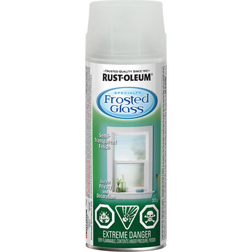 Peinture &agrave; pulv&eacute;riser Sp&eacute;cialit&eacute;, Canette a&eacute;rosol, Verre givr&eacute; Planification Entrepots Molloy