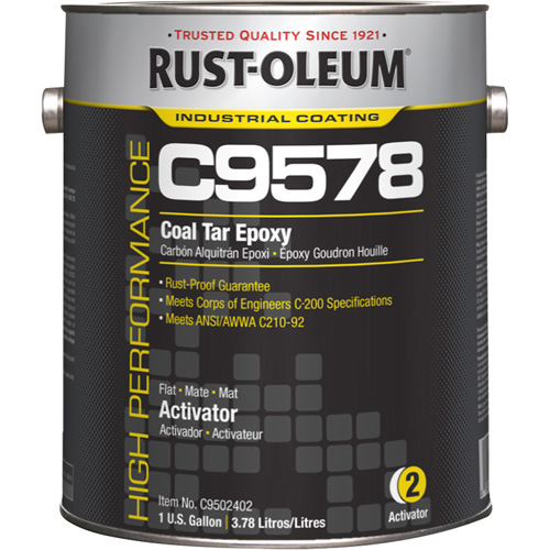 Activateur pour rev&ecirc;tement &eacute;poxydique &agrave; base de goudron de houille et &agrave; haute teneur en solides du syst&egrave;me C9578, Gallon Planification Entrepots Molloy