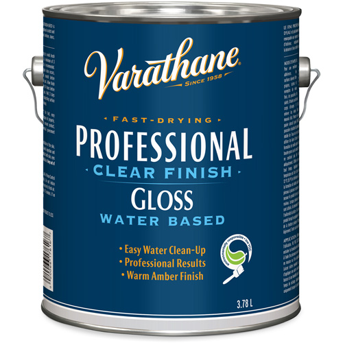 Fini professionnel Varathane, 3,78 L, Transparent, Brillant Planification Entrepots Molloy