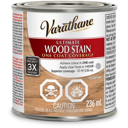 Varathane&reg; Ultimate Wood Stain, 236 ml, Flagstone Planification Entrepots Molloy