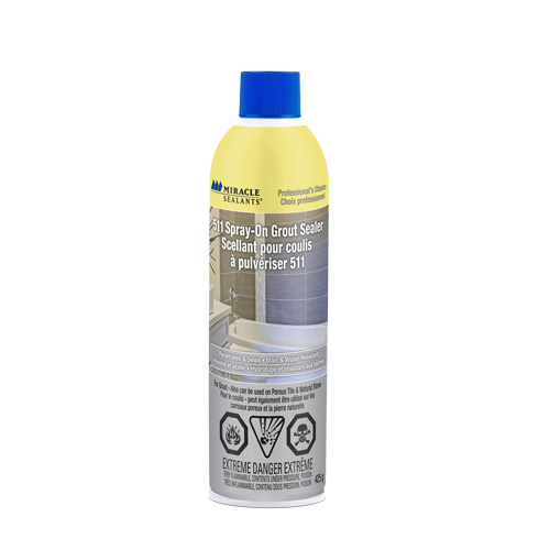 Scellant pour coulis &agrave; vaporiser 511 Miracle Sealants, Canette a&eacute;rosol Planification Entrepots Molloy