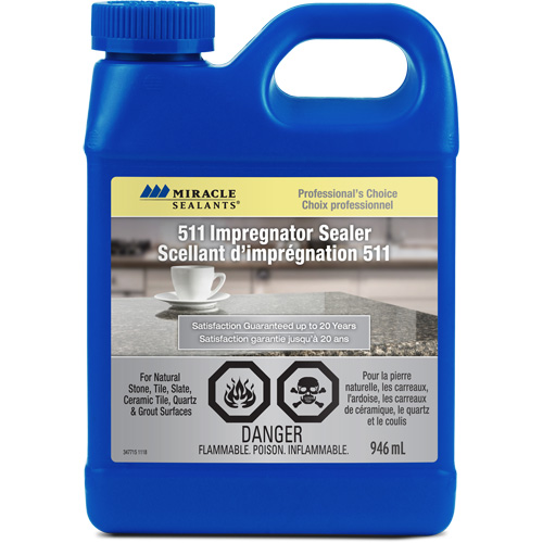 Scellant Impregnator 511 Miracle Sealants, Cruche Planification Entrepots Molloy