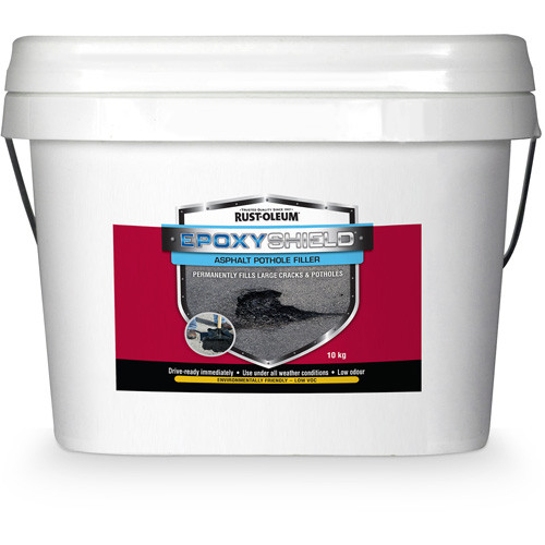 Remplisseur de nids-de-poule dasphalte EpoxyShield, Seau, Noir Planification Entrepots Molloy