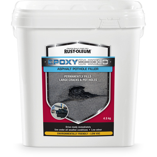 EpoxyShield&reg; Asphalt Pothole Filler, Pail, Black Planification Entrepots Molloy