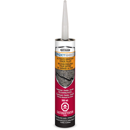 EpoxyShield&reg; Ultimate Driveway Crack Filler, Cartridge, Black Planification Entrepots Molloy