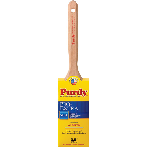 Pinceau Pro-Extra Elasco, Mat&eacute;riau m&eacute;lang&eacute;, Manche Bois, Largeur de 2-1/2" Planification Entrepots Molloy