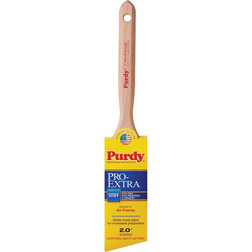 Pinceau Pro-Extra Glide, Mat&eacute;riau m&eacute;lang&eacute;, Manche Bois, Largeur de 2" Planification Entrepots Molloy