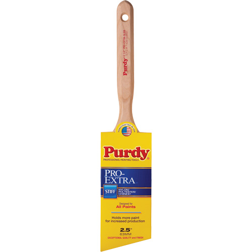 Pinceau Pro-Extra Glide, Mat&eacute;riau m&eacute;lang&eacute;, Manche Bois, Largeur de 2-1/2" Planification Entrepots Molloy