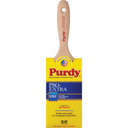 Pinceau Pro-Extra Swan, Mat&eacute;riau m&eacute;lang&eacute;, Manche Bois, Largeur de 3" Planification Entrepots Molloy