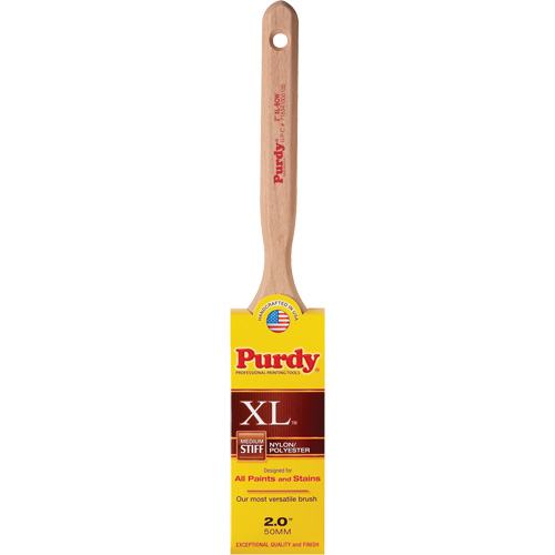 Pinceau XL Bow, Poly/nylon, Manche Bois, Largeur de 2" Planification Entrepots Molloy