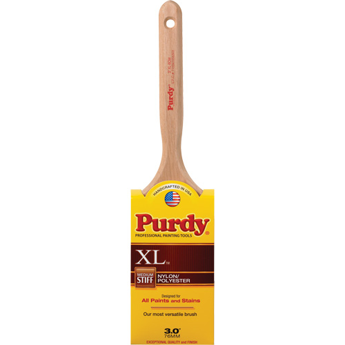 Pinceau XL Bow, Poly/nylon, Manche Bois, Largeur de 3" Planification Entrepots Molloy