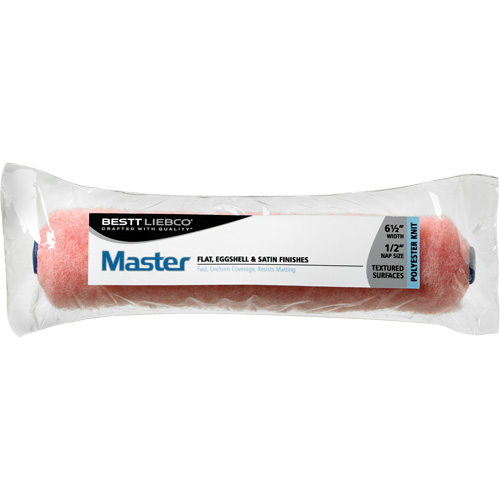 Master All Purpose Mini Roller Cover, 13 mm (1/2") Nap, 165.1 mm (6-1/2") L Planification Entrepots Molloy