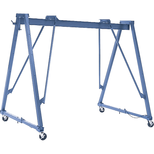 Adjustable Gantry Cranes, 10' L, 2000 lbs. (1 tons) Capacity Planification Entrepots Molloy