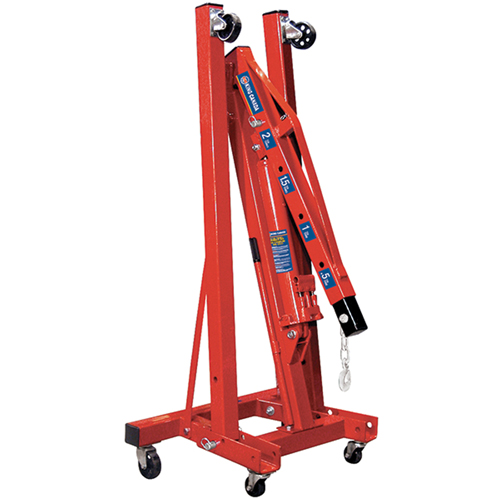 Grues d'atelier escamotables de 2 tonnes, Capacit&eacute; 4000 lb (2 tonnes) Planification Entrepots Molloy