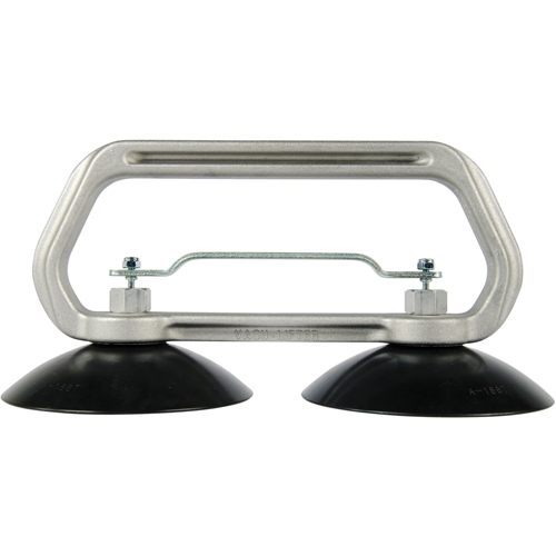Appareils &agrave; ventouses - Ventouse double industrielle, 75 lb Capacit&eacute;, 5", Barre &agrave; tirer, 10" Longueur de la manche Planification Entrepots Molloy