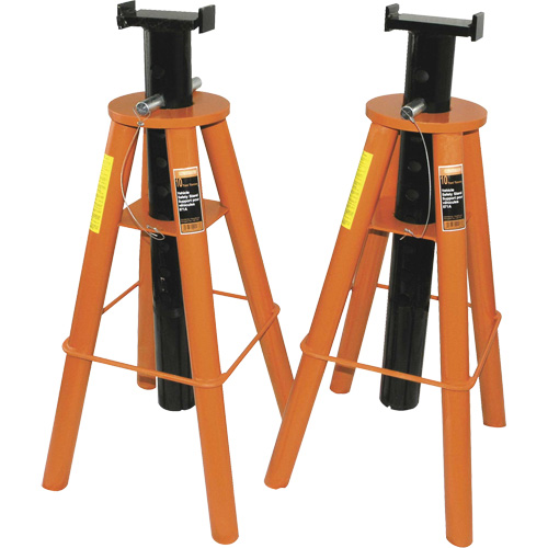 871A Truck Stand Set, 10 Tons Capacity, 30-3/4" - 46-1/4" H Planification Entrepots Molloy