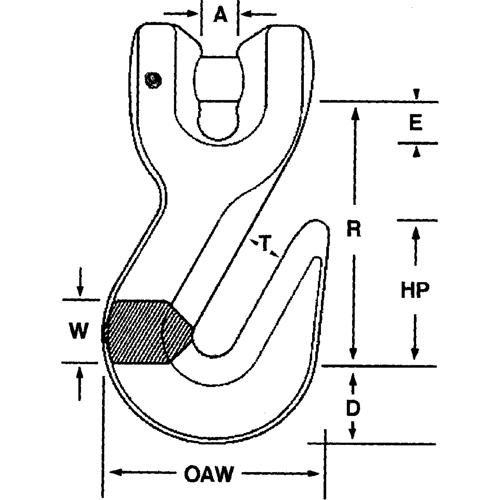 Alloy Steel Hooks Planification Entrepots Molloy
