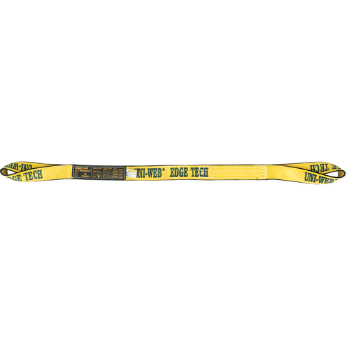 &eacute;lingue de levage en polyester, Pli Double, Oeillets renvers&eacute;s, Type 4, 2" la x 12' lo, Capacit&eacute; verticale 6200 lb Planification Entrepots Molloy