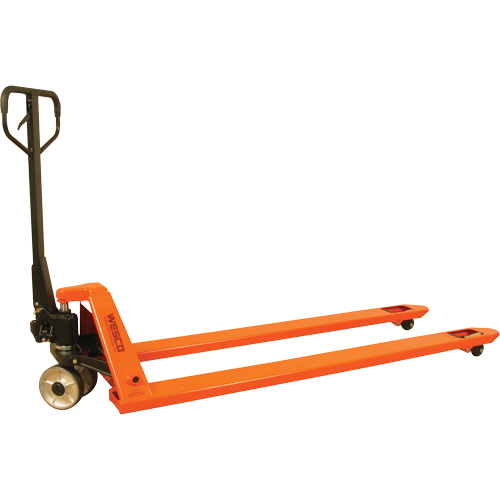 Long Fork Pallet Truck, 70" L x 27" W, 4400 lbs. Capacity Planification Entrepots Molloy