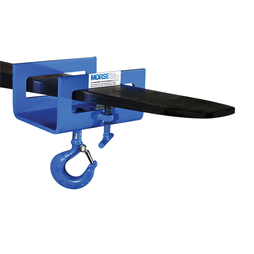 Crochet &agrave; installer sur fourche, Ouverture des fourches 5-1/2" x 1-9/16" Planification Entrepots Molloy