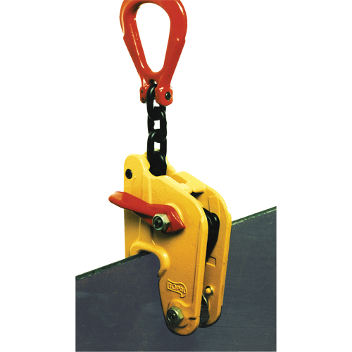 Topal Multiposition Self-Locking Plate Clamp NK1-40-60, 3300 lbs. (1.65 tons), 1-5/8" - 2-5/16" Jaw Opening Planification Entrepots Molloy