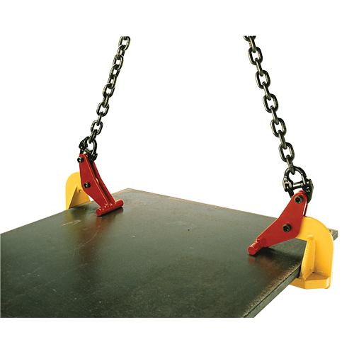 Topal Horizontal Lifting Plate Clamp TLH1 0-60, 2200 lbs. (1.1 tons) Limit, 0" - 2-3/8" Jaw Planification Entrepots Molloy